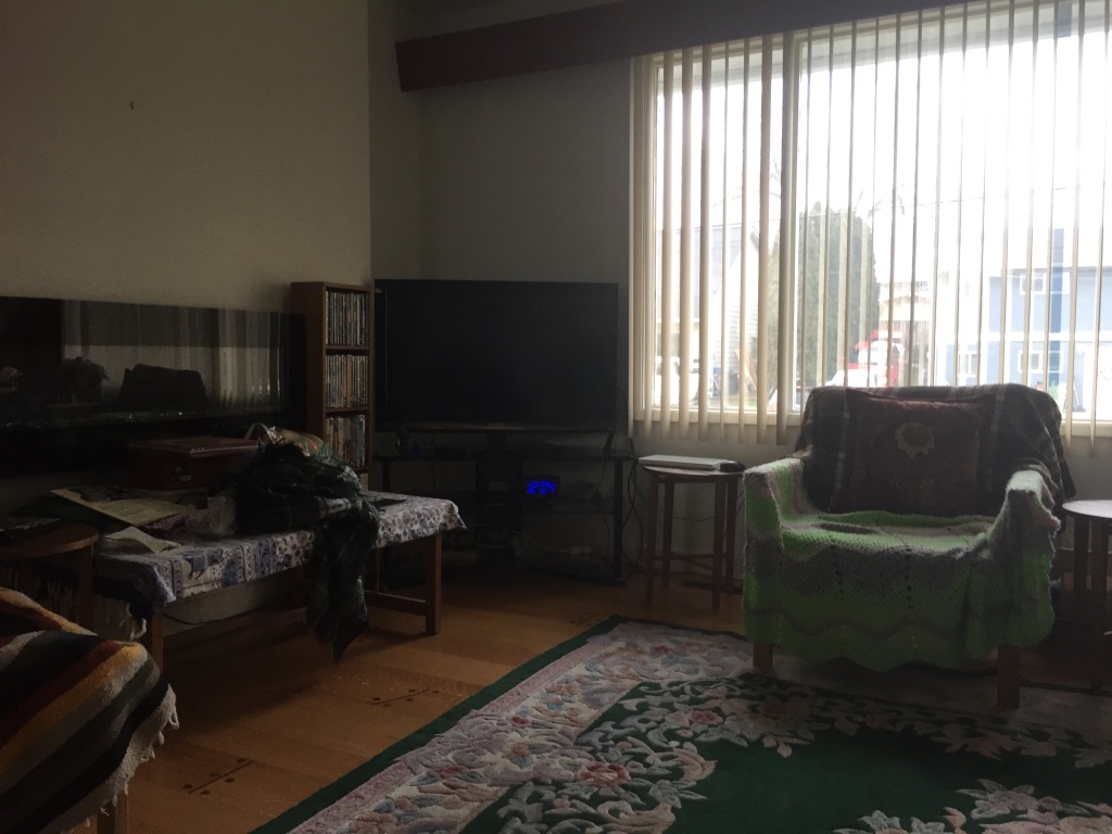 New Living Room with Clock